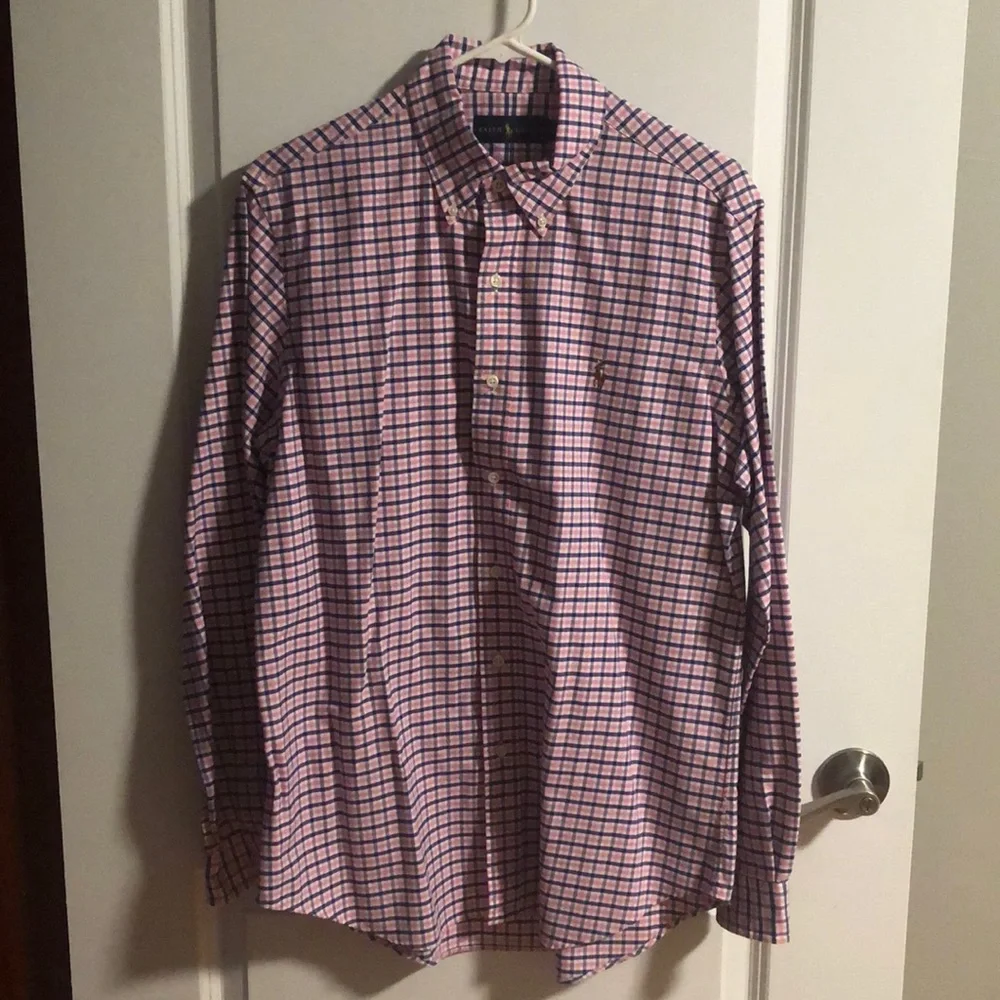 Men’s polo Ralph Lauren long sleeve button down shirt - Picture 1 of 3